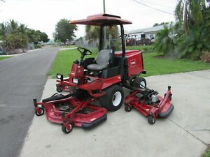 2013 Toro 4000D Groundsmaster Batwing 11 ft Cut 3 Deck Rotary Lawn Mower WAM 4x4