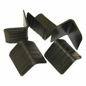 ENCORE EP-5620 Edge Protetor,1-1/4&#034; x 3/4&#034;,Black,PK1000