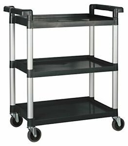 Winco Utility Cart Black