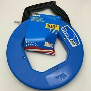 NEW Ideal 100ft Tuff grip Pro fish wire snake tape E-class Non Conductive QIK SH