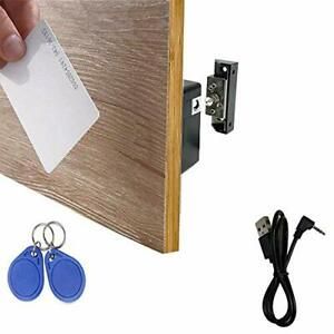 WOOCH Electronic Cabinet Lock, Hidden DIY RFID Lock with USB Cable for Wooden Ca