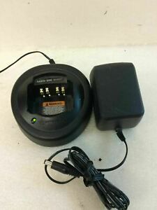 1x Motorola HTN9000B Radio Charger w/AC adapter For HT1250,750,GP340,MTX850,PRO