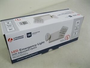 BRAND NEW LITHONIA LIGHTING LED EMERGENCY LIGHT AND BATTERY~263X65~LAMP~FIXTURE