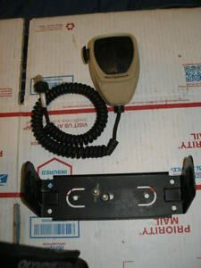 Motorola GM300 Microphone &amp; Mounting Bracket for Maxtrac Radius Etc. HMN1035