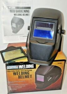 CHICAGO ELECTRIC AUTO DARKENING WELDING HELMET -AUTO DARKENING, ADJUSTABLE SHADE