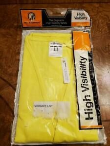 ML Kishigo High Visibility Yellow/Lime Safety Vest – Size Large F300