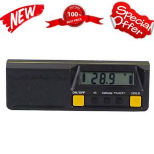 6-Inch Digital Inclinometer 10.4 ounces Digital level 6.5 x 3 x 2 inches