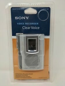 Sony TCM-150 Clear Voice Recorder Cassette Handheld P-11961630-9 NEW