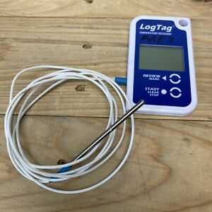 Used LogTag TRED30-7R Temperature Recorder Display With Probe Vial