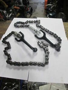 GREENLEE  TUGGER  HOLD DOWN [2] CHAINS  FITS ALL PULLERS  -NEW-