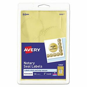 Avery Seal,2&#034;dia Gd,44/Pk 05868 05868  - 1 Each