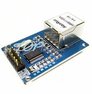 10PCS ENC28J60 Ethernet LAN Network Module For Arduino SPI AVR PIC LPC STM32