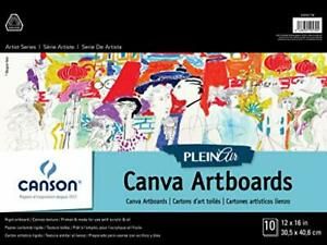 Canson 400061738 Plein Air Canva Rigid Art Paints or Sticks Oil and Acrylic 1...