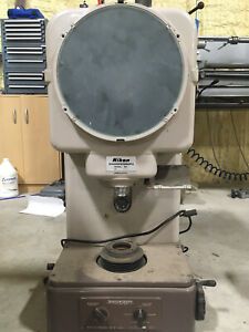 Nikon Profile Projector Model 6C NO. 8942 &amp; Nikon Shadow Graph  6C NO. 7046
