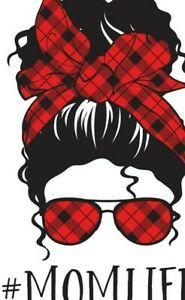 Sublimation Prints-Ready To Press (2 Messy Bun/Mom Life Designs)