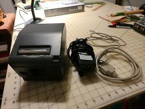 STAR TSP700II POS THERMAL RECEIPT PRINTER W/ POWER SUPPLY