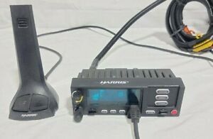 Harris CU23218-0002 Scan Control Head Unit W/ Desktop Microphone MC-014121-002 B
