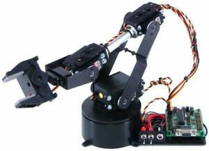 Lynxmotion AL5B 4 Degrees of Freedom Robotic Arm Combo Kit (BotBoarduino)