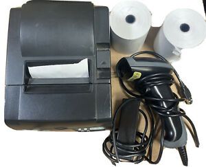 Star Micronics Tsp100ii Eco futurePRNT POS Thermal PRINTER &amp; USB BARCODE SCANNER