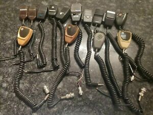 HAM CB Radio Microphones Motorola Mura SBE Royce Turner 14 pieces