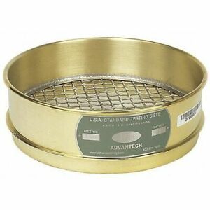 ADVANTECH 7/8&#034;BS8F Sieve, 7/8&#034;, B/S, 8 In, Full Ht