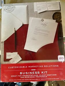 Gartner Studios Black Business Kit Customizable Marketing Solutions 20 Count