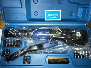 10 Ton Hydraulic Wire Battery Cable Lug Terminal Crimper Crimping Tool w/ Case