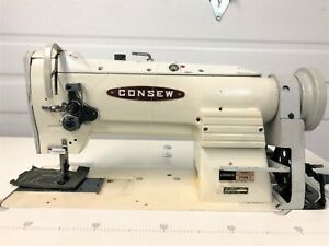 CONSEW 255RB-2  WALKING FOOT  BIG BOBBIN  110V SERVO  INDUSTRIAL SEWING MACHINE