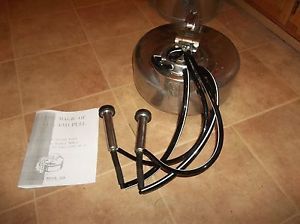 USA SURGE GOAT MILKER MILKING MACHINE W NEW RUBBER, REBUILT PULSATOR, AND MANUAL