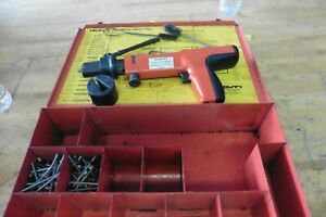 Hilti DX 200 dx200 Power Actuated tool fastening with case and extra supplies