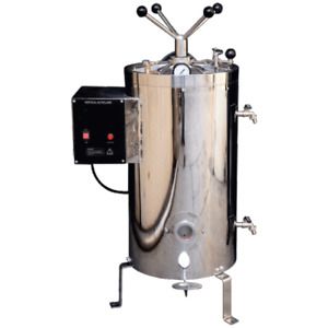 Vertical Autoclave Sterilizer Triple Wall, Radial Lock, High Pressure 230v 10X18