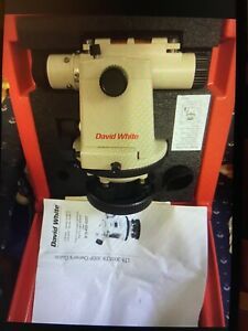David White - LT8-300P - 26x Transit Level with Optical Plummet &amp; Tripod