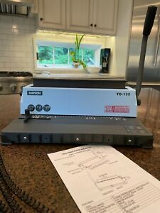 Rayson TD-132 Binding Machine Punch 12 Sheets/Bind 120 With FREE SHIP