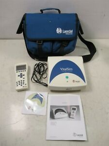 Laerdal FST1908 VitalSim Vital Signs Simulator w/ FST1909 Handset Case &amp; Manual