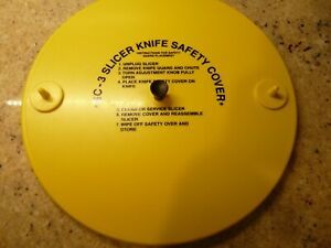 McGraw Mfg. SC-3 12&#034; Commercial Deli Slicer Knife Blade Safety Cover Magnetized