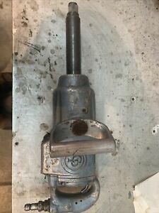 1&#034; Chicago Pneumatic CP797-6 D-Handle Air Impact Wrench 1400ftlbs HD Truck Tire