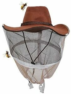 Professional Beekeeping Hat Beekeeper Cowboy Hat Anti Mosquito Bee Insect Veil