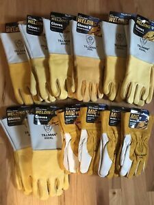 (12) Tillman 850XL 48XL Elkskin Leather Mig Stick Welding Gloves X-Large XL NEW