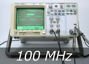 HP / Agilent 54622A 2-channel 100 MHz Oscilloscope + 100MHz Probes. Very Clean