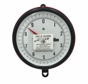 Chatillon 20lb Type 027 Class III Trade Legal 0720-T Red Hanging Produce Scale