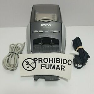 Brother QL-570 Thermal Label Printer, Power Cord &amp; Printer Cable tested