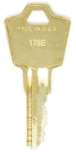 Hon File Cabinet Key 178E