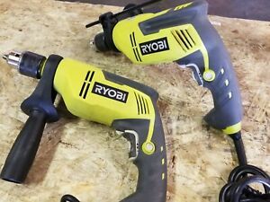For parts Lot of 2 Ryobi D620HTH 5/8 in. VSR Hammer Drill