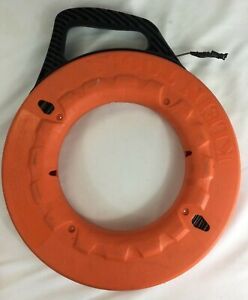 Kline 240&#039; Steel Fish Tape Wire Cable Puller