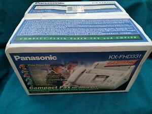 NEW Panasonic KX-FHD331 High Speed Compact Home Office Fax Machine Phone