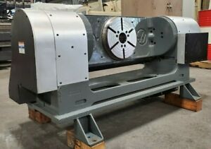 HAAS TR-310 P4 4TH &amp; 5TH AXIS TRUNNION ROTARY TABLE FOR CNC MILL 2014 - SS YT TR