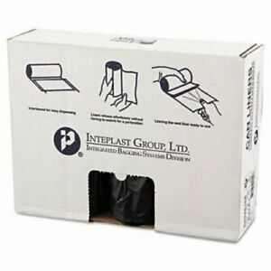 60 Gallon Black Trash Bags, 43x48, 16mic, 200 Bags (IBSS434816K)