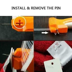 Clothing Price Label Tagging Tag Gun With 5000pcs Barbs 5pcs Needles Orange