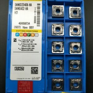 SNMG432-HA Insert Tools Carbide Cutting For Aluminum SNMG120408-HA H01