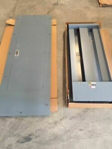 Square D 5091-2N Breaker Panel Cabinet w/ HC3291TS Hinged Trim Cover
